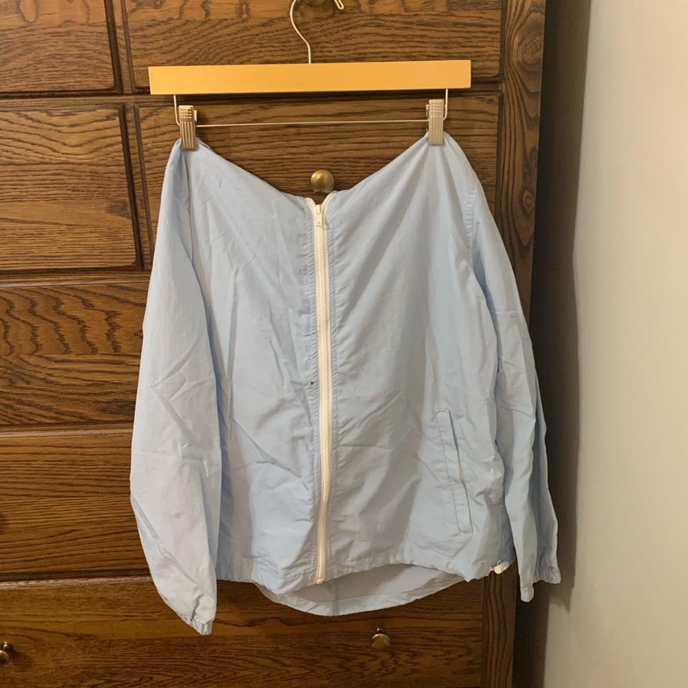 Brandy Melville/John Galt blue windbreaker